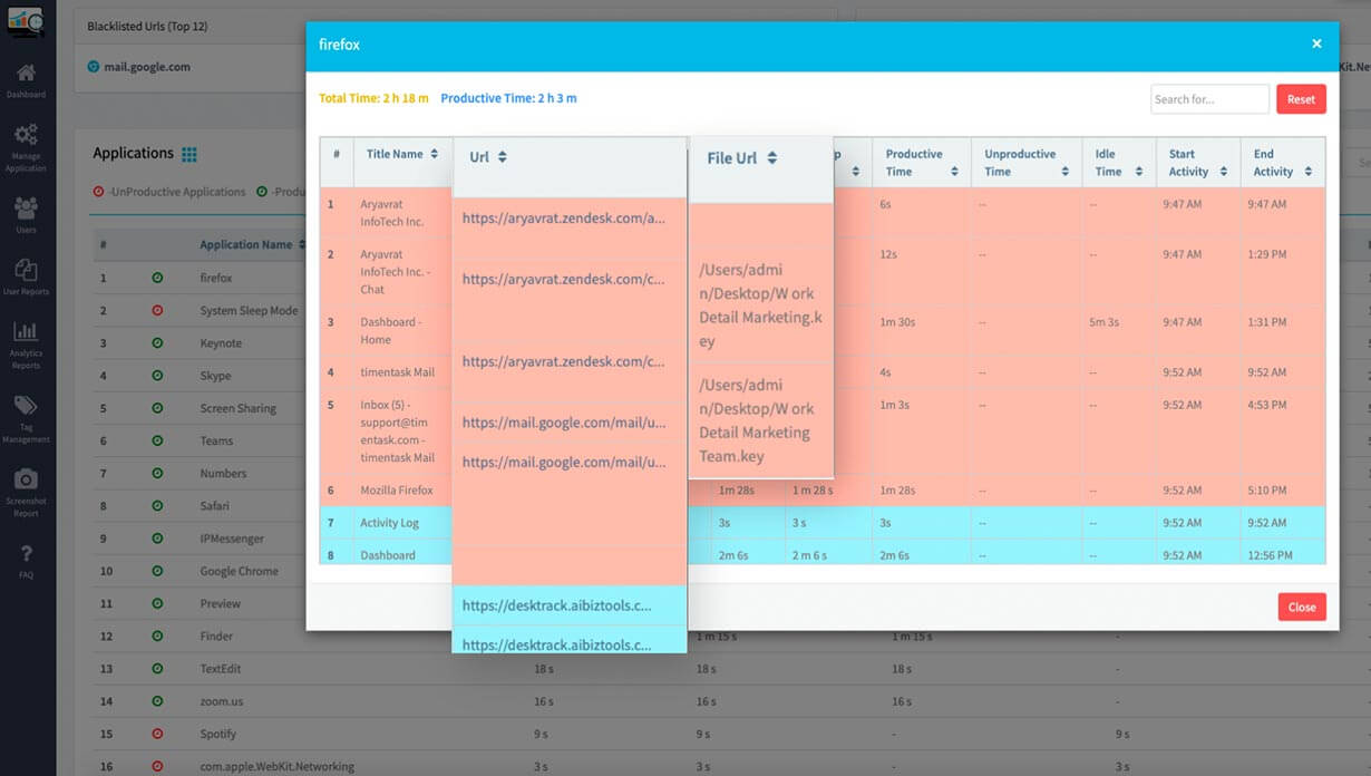 File Tracking