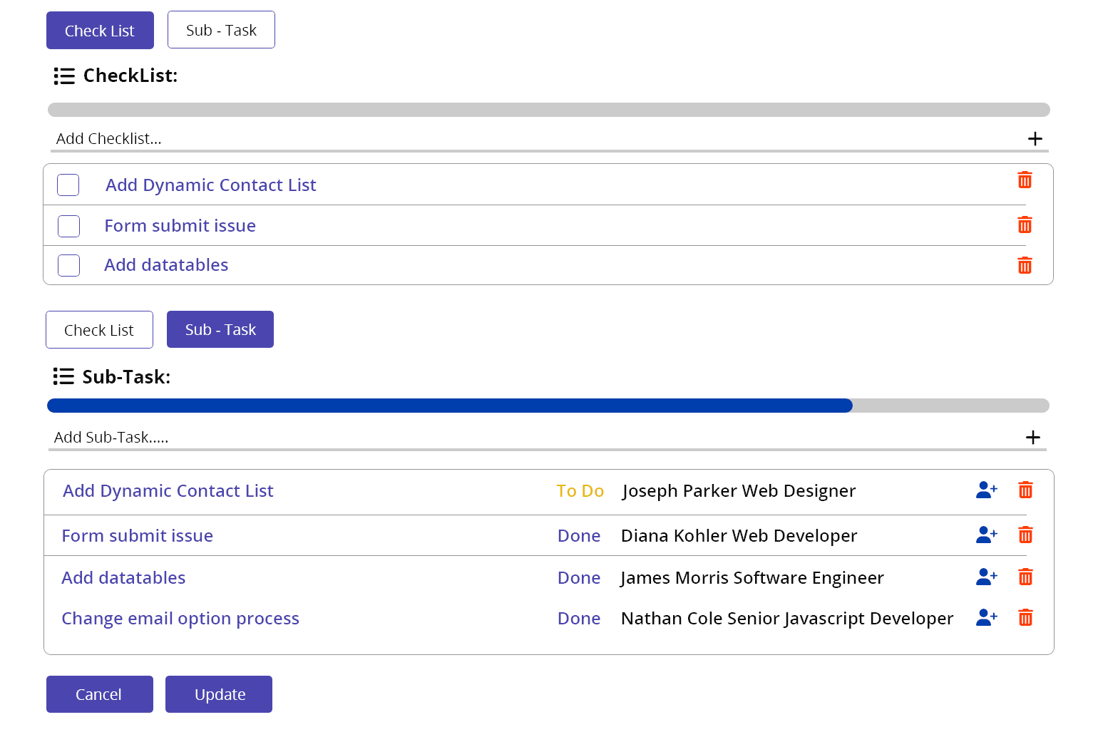 Optimized Task Management